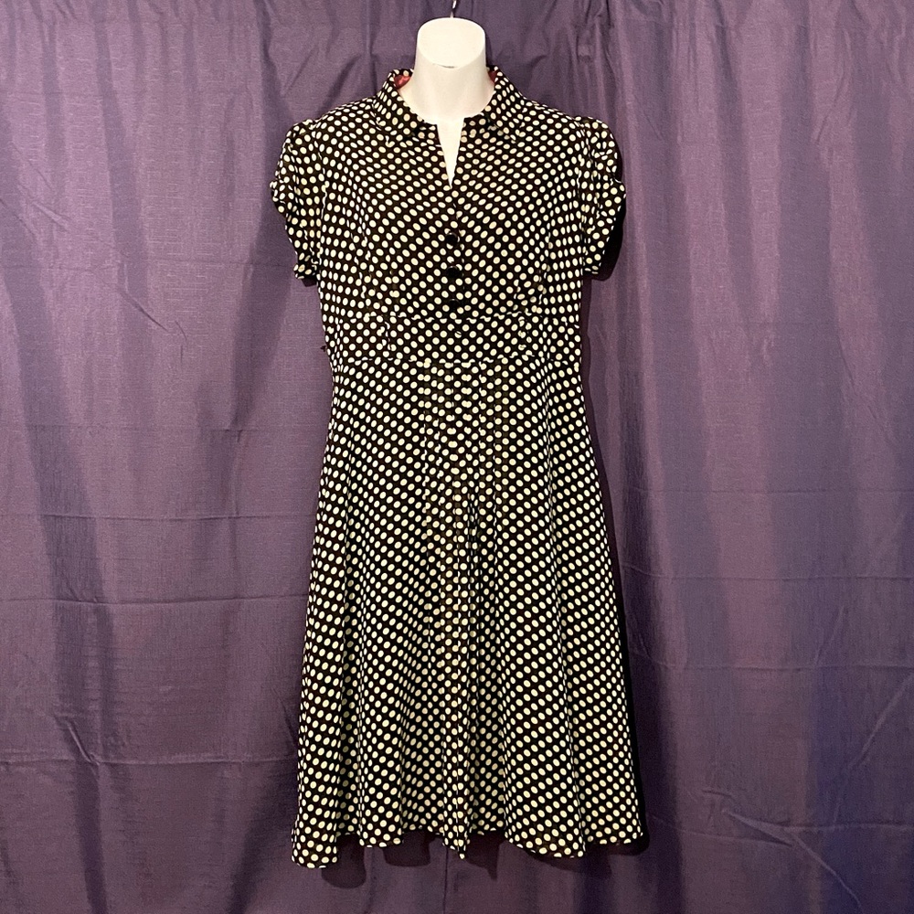 Cato 40’s style polka dot dress